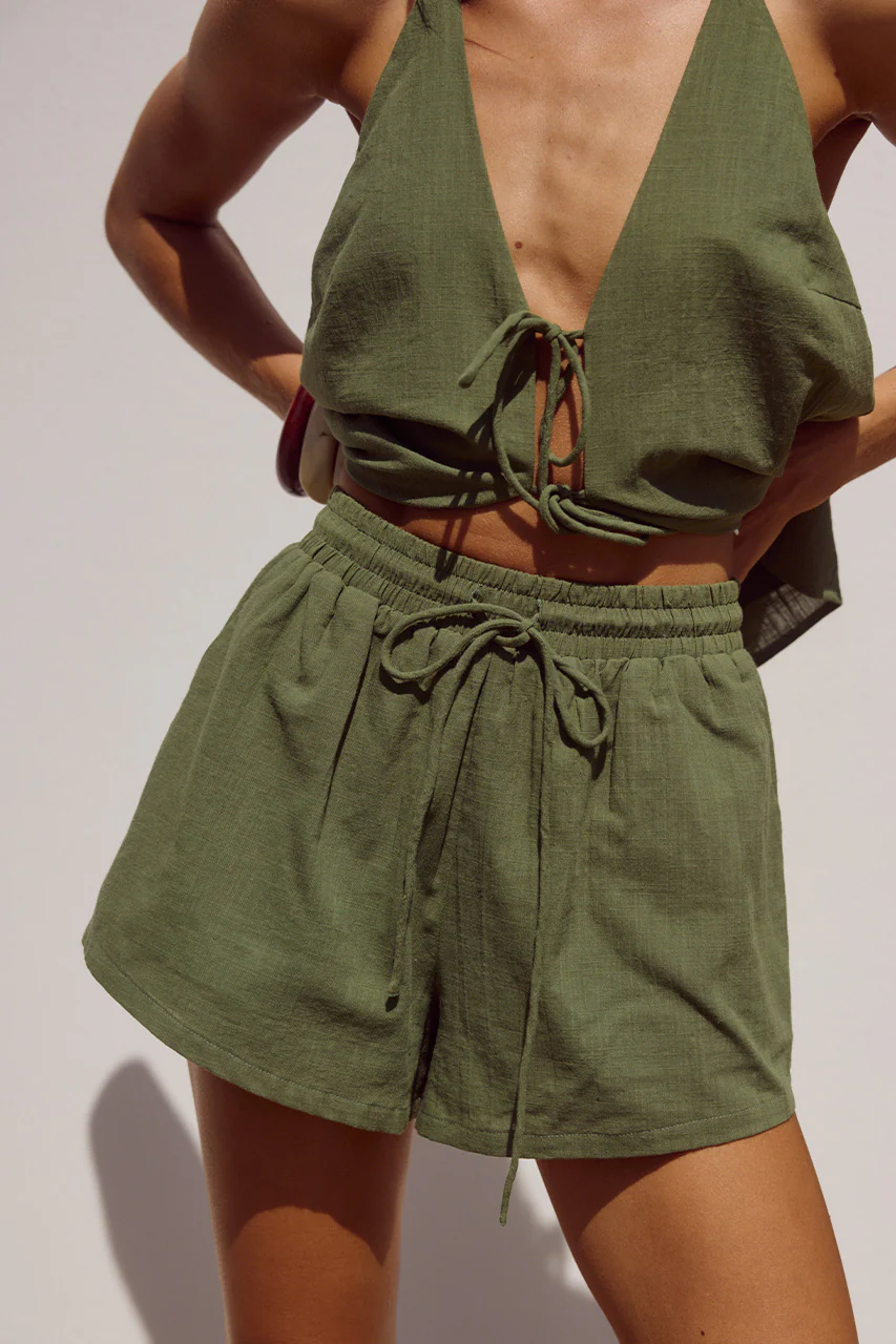 OCTAVIA SHORT - KHAKI