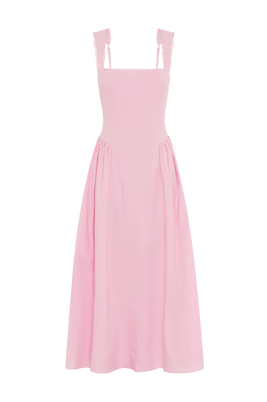 LANI MIDI DRESS - PINK