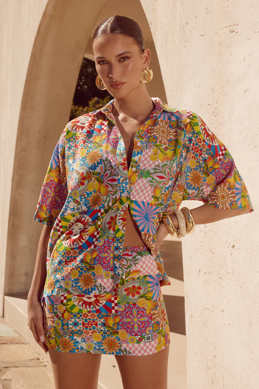 ANACAPRI SHIRT - ANACAPRI PINK