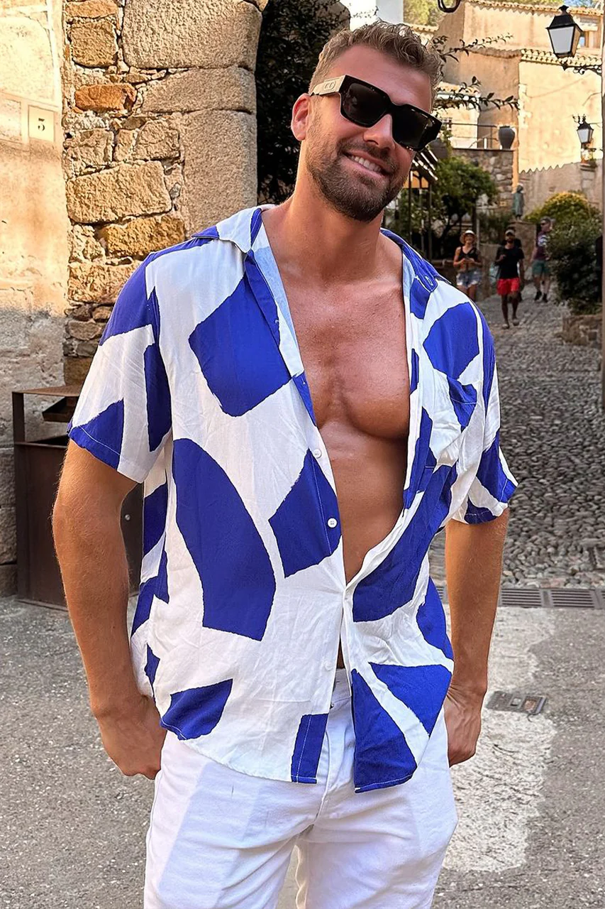 LAZURE SHIRT - BLUE STONE