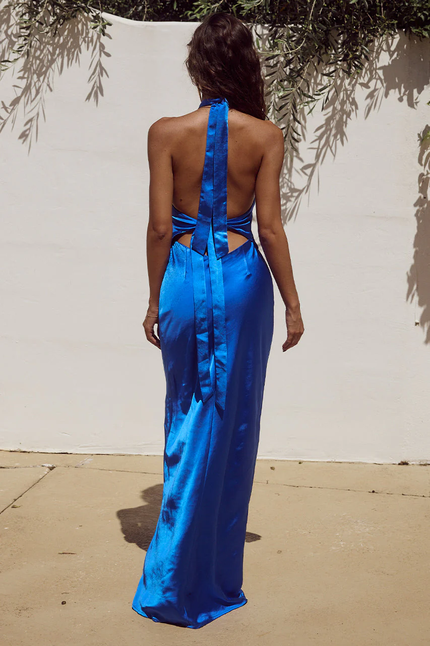 KEALORA MAXI DRESS - ROYAL