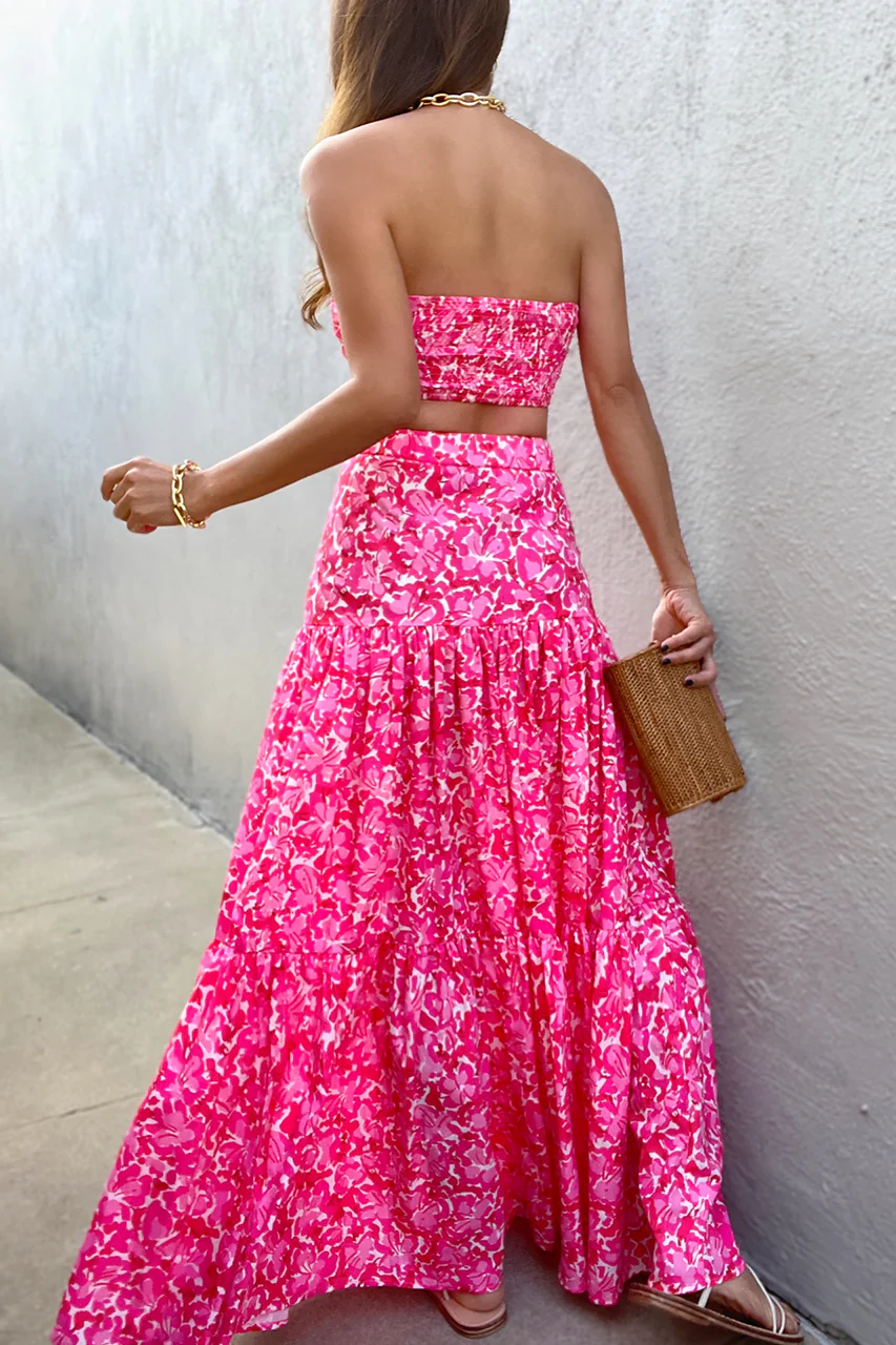 Petunia Top - Pink Floral