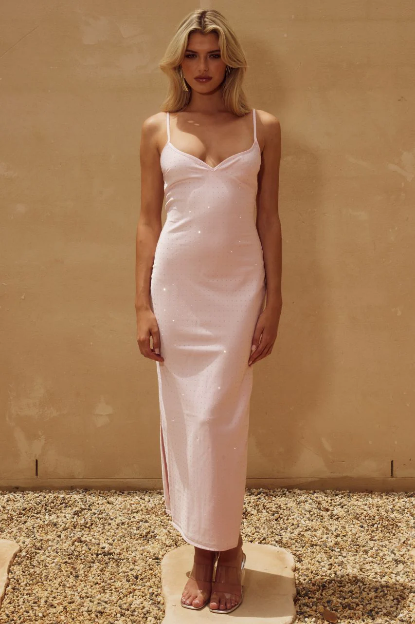 KALINA MIDI DRESS - MUSK