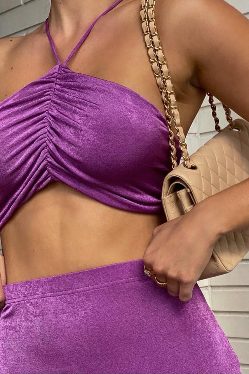 On Demand Skirt - Grape