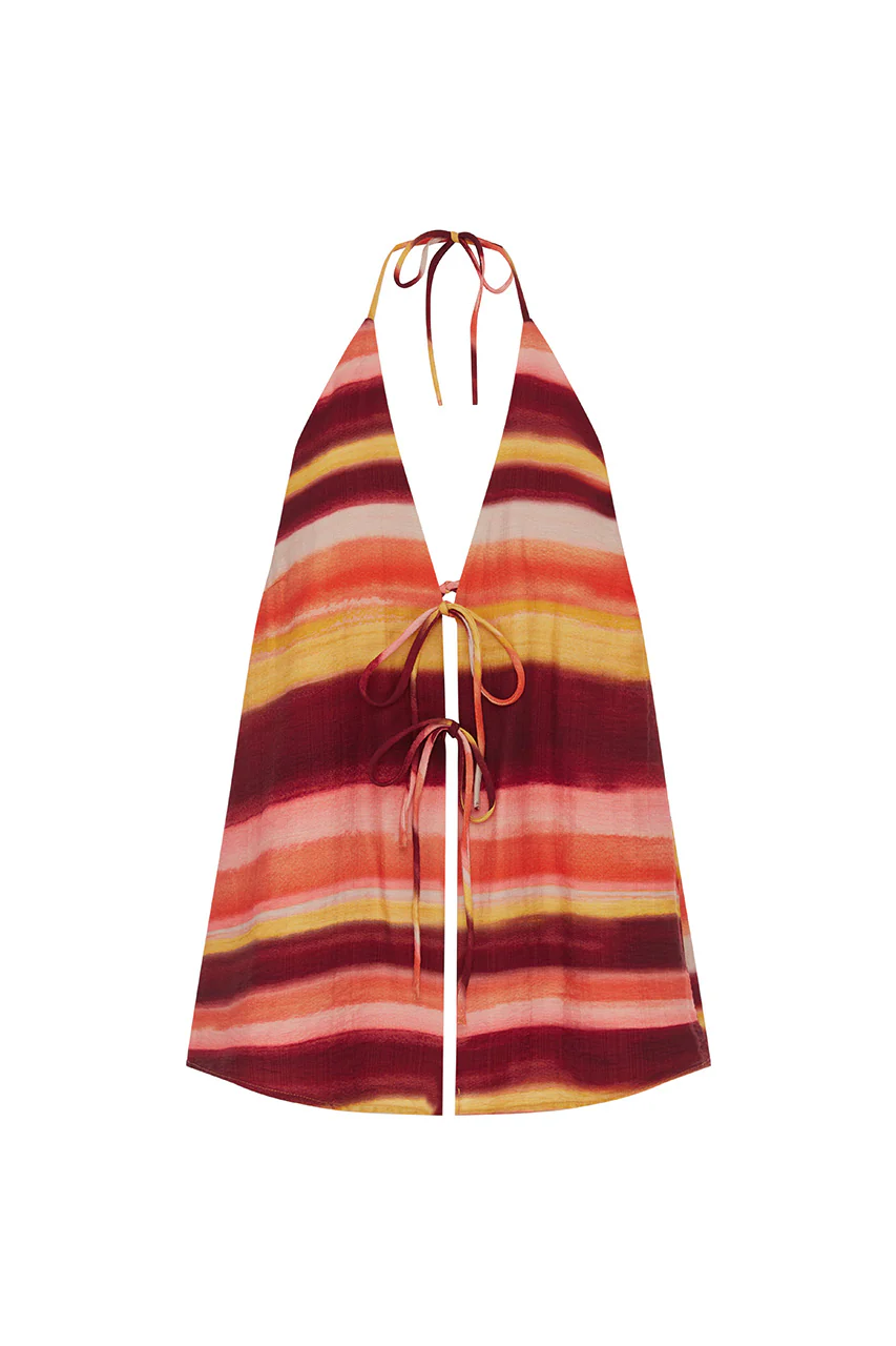 OCTAVIA TOP - ZAYNA ORANGE