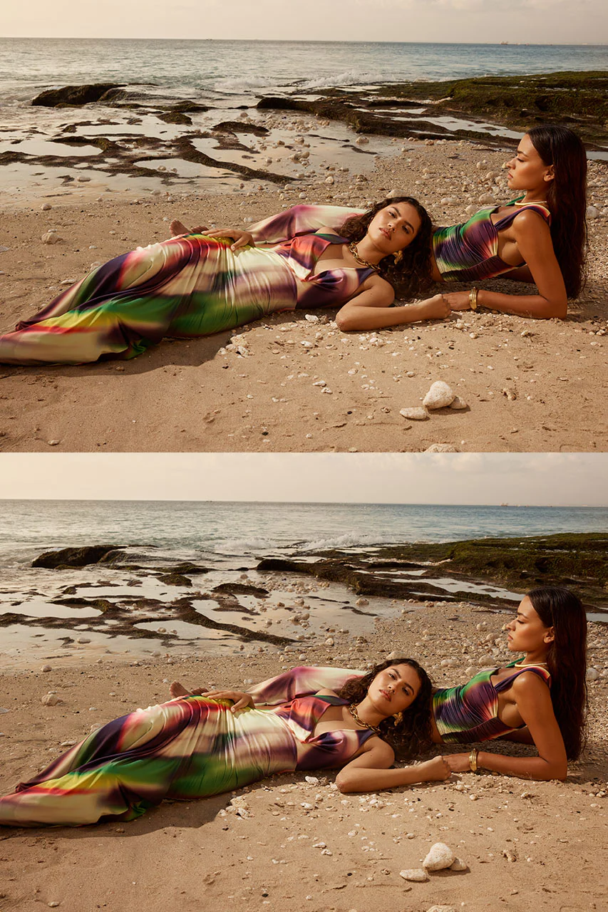 LORITA MAXI DRESS - CYPRUS PRINT