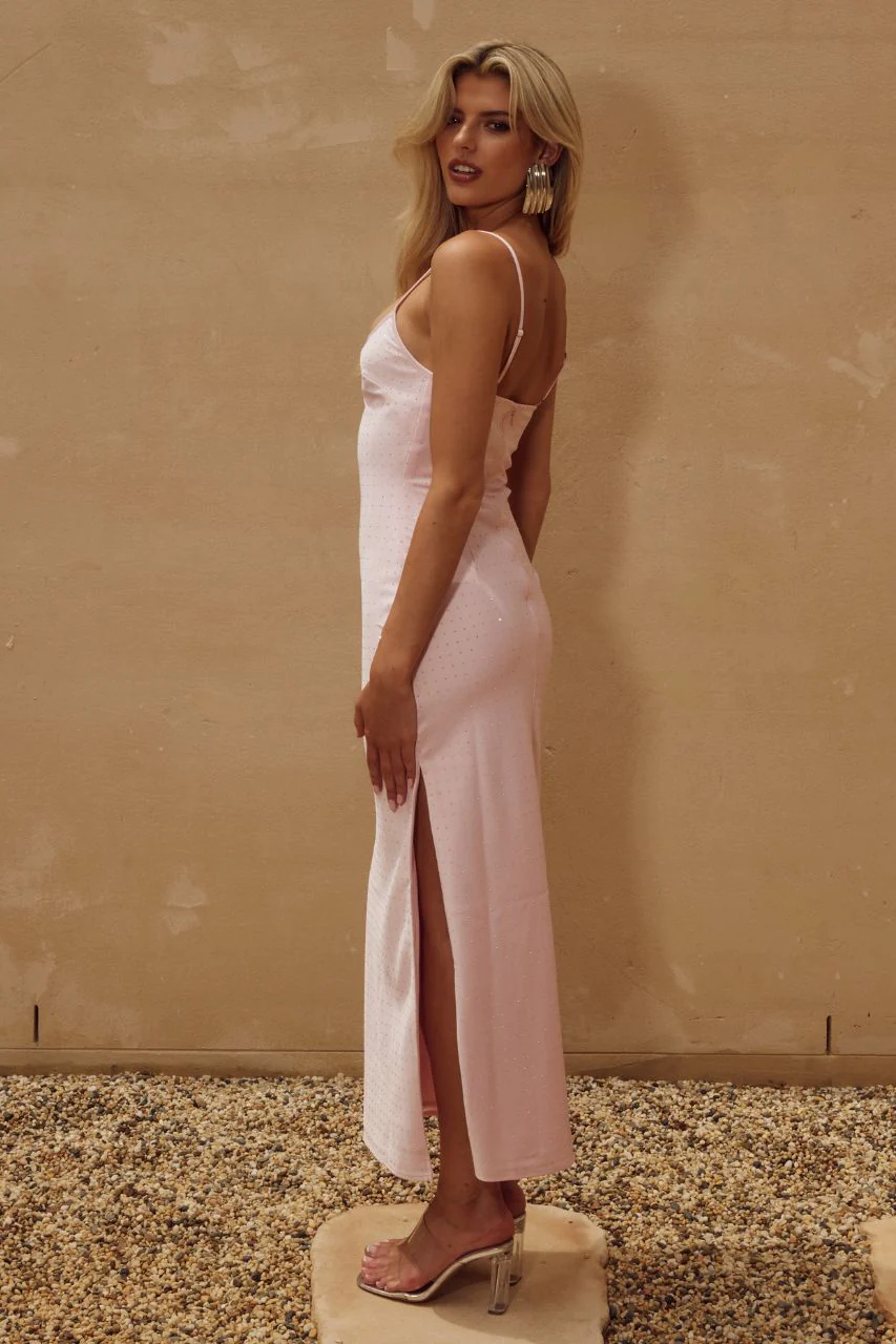 KALINA MIDI DRESS - MUSK