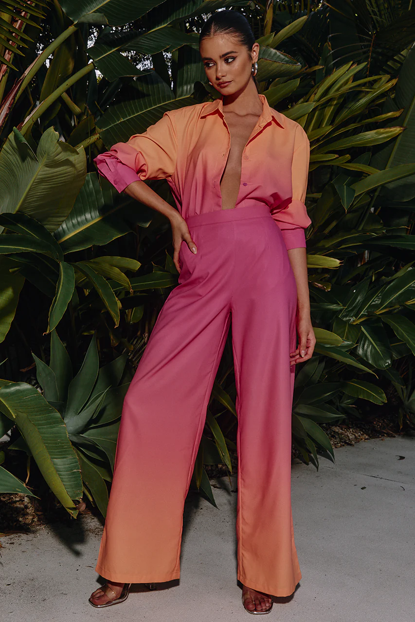 SUELA PANT - PINK/ORANGE