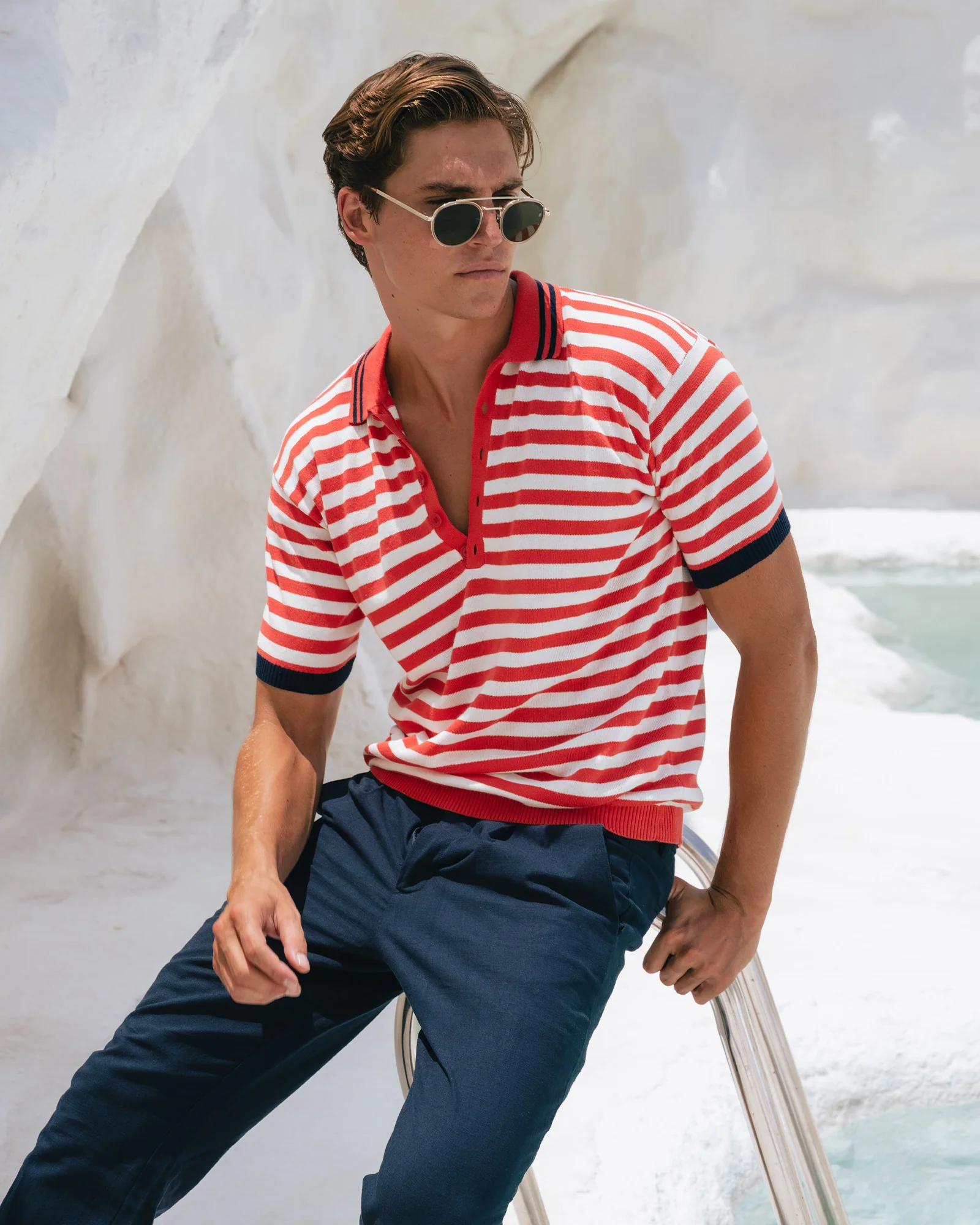KAIN TOP - RED STRIPE