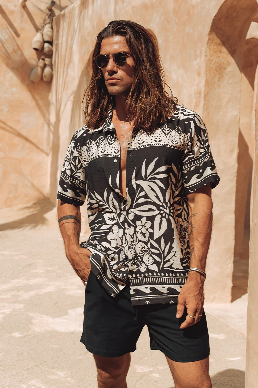 NIKOLAI SHIRT - MILOSA BLACK