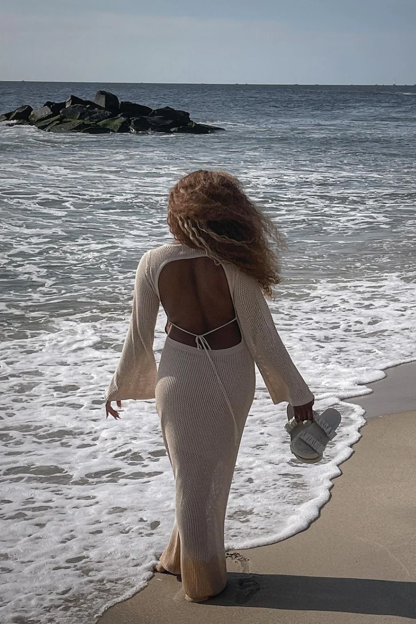 ROSALIE MAXI DRESS - SAND