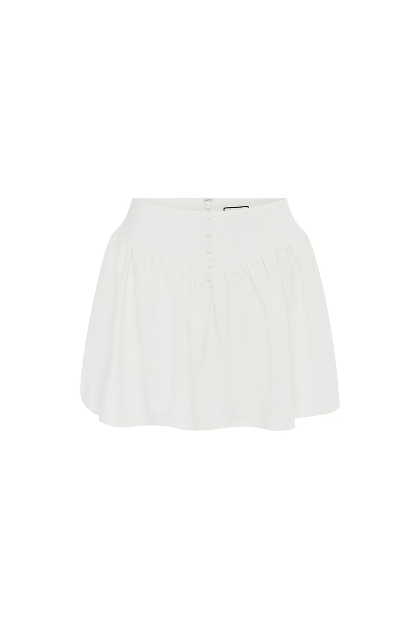 LANI MINI SKORT - WHITE