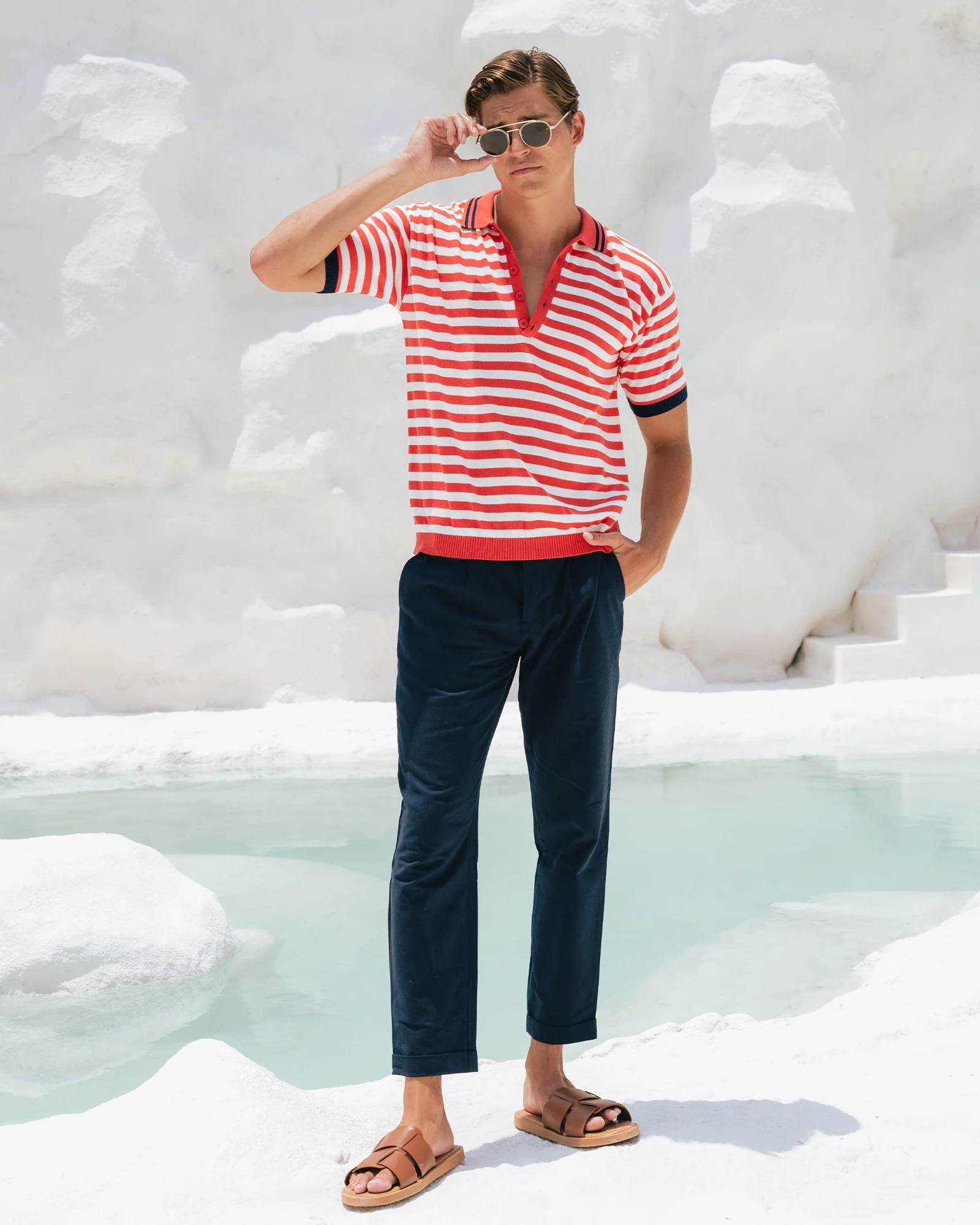 KAIN TOP - RED STRIPE