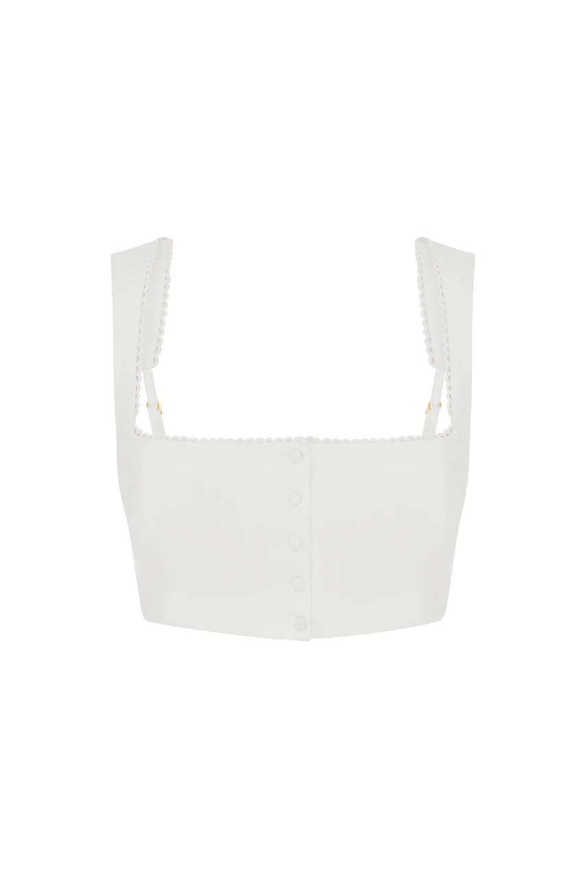 LANI TOP - WHITE