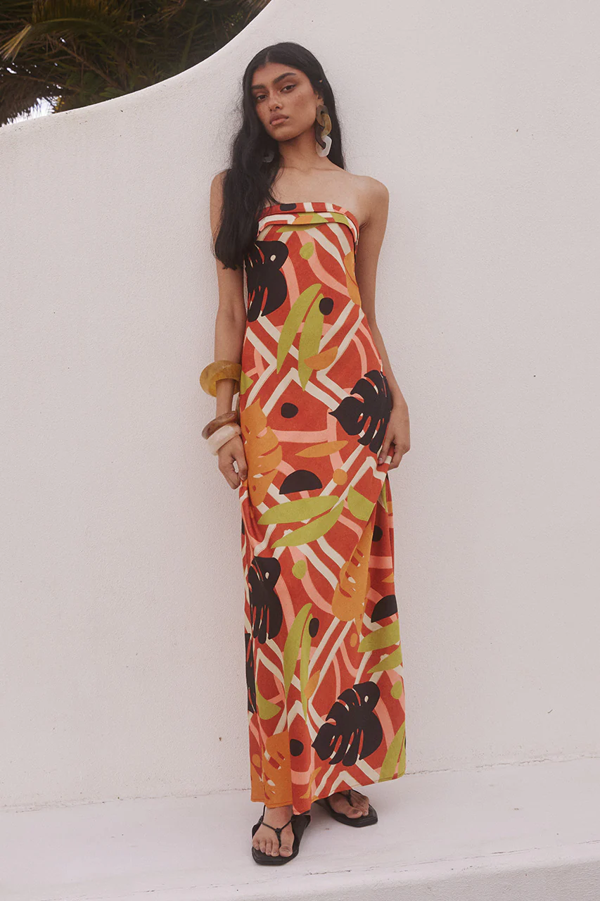 SACHI MAXI DRESS - SACHI PRINT
