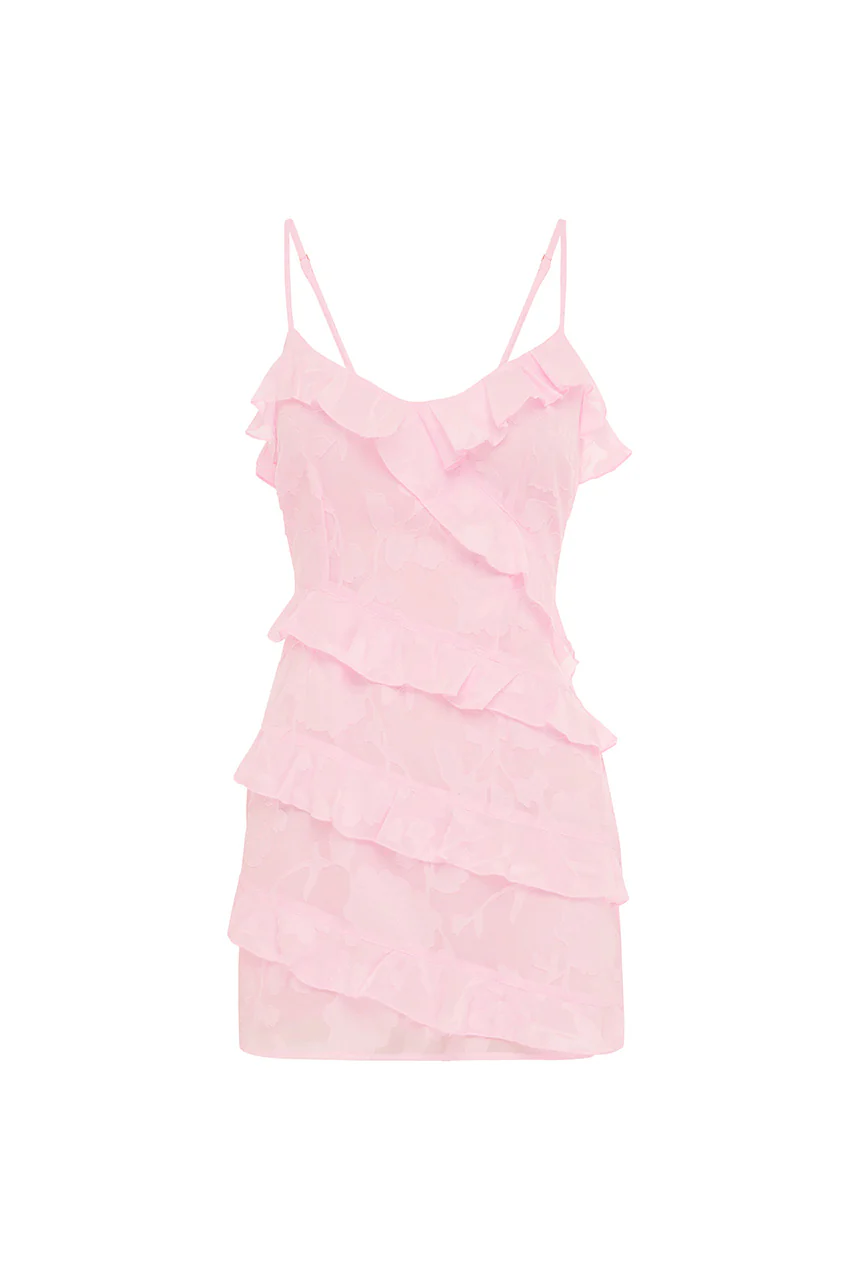 AISHA MINI DRESS - MUSK