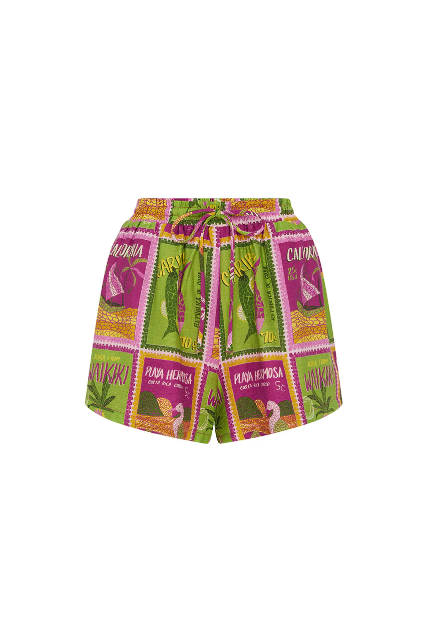 OCTAVIA SHORT - ALOHA LIME