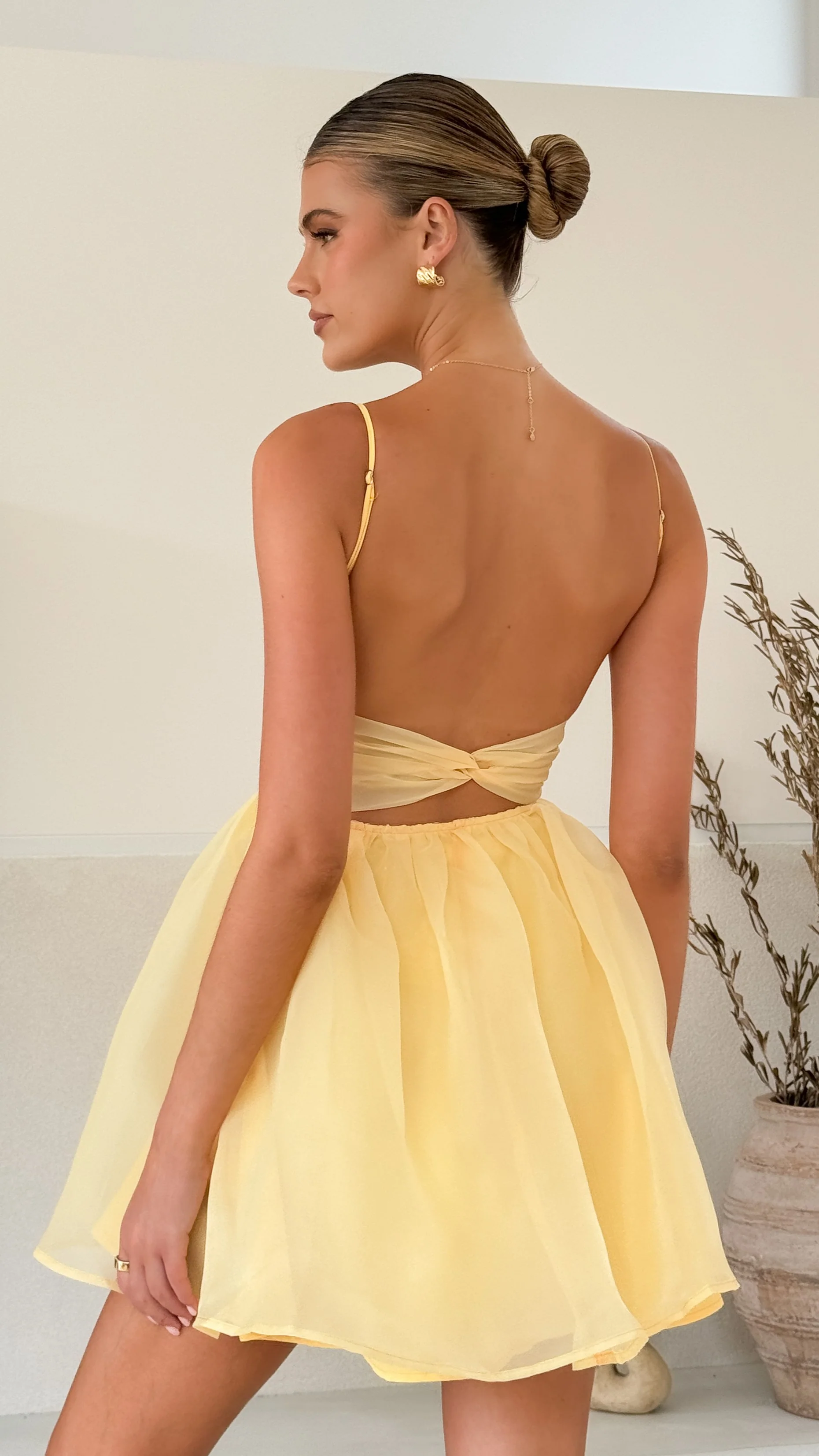 Ciele Mini Dress - Lemon