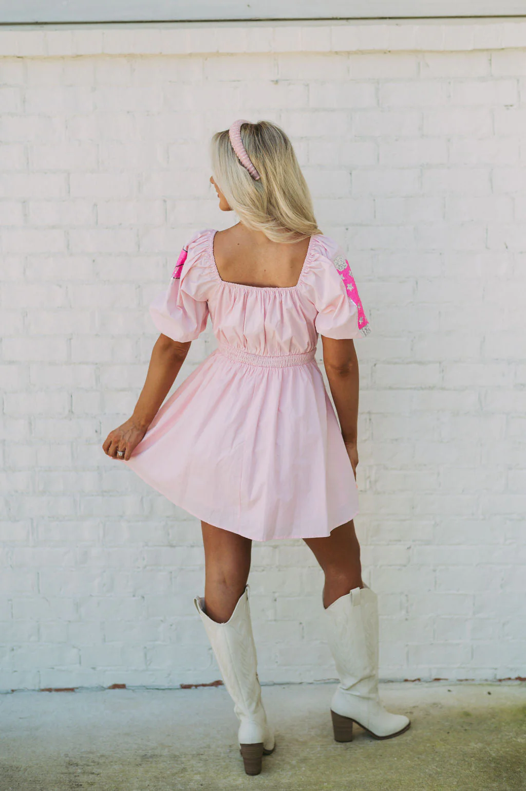 Sequin Cowgirl Accented Dress