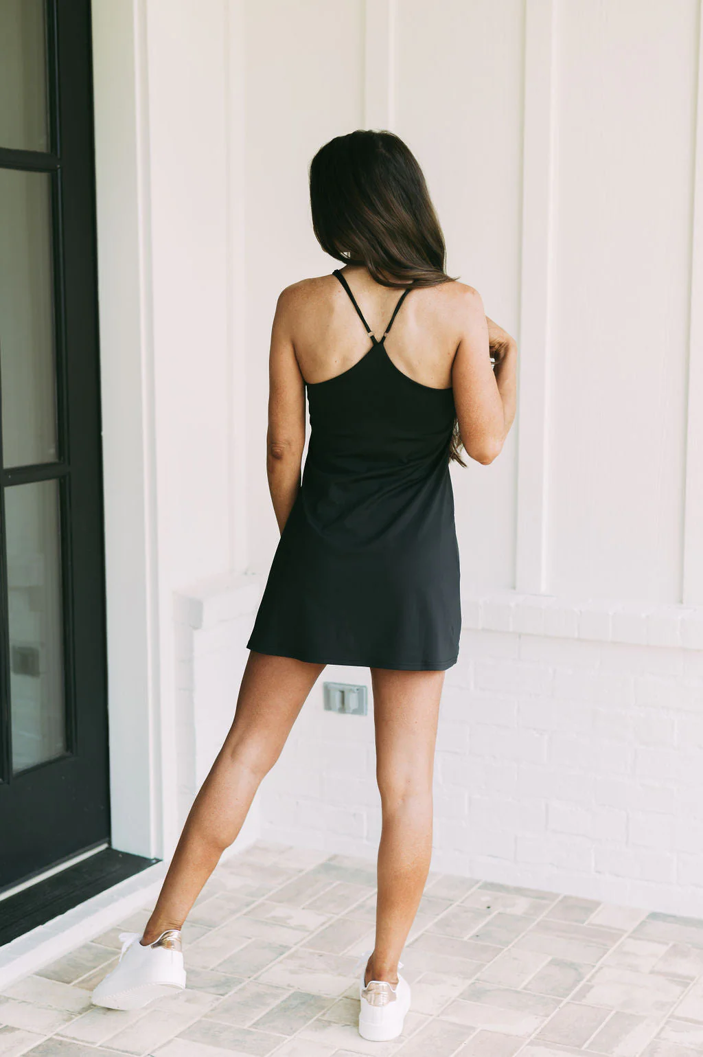 Callie Tennis Dress-Black