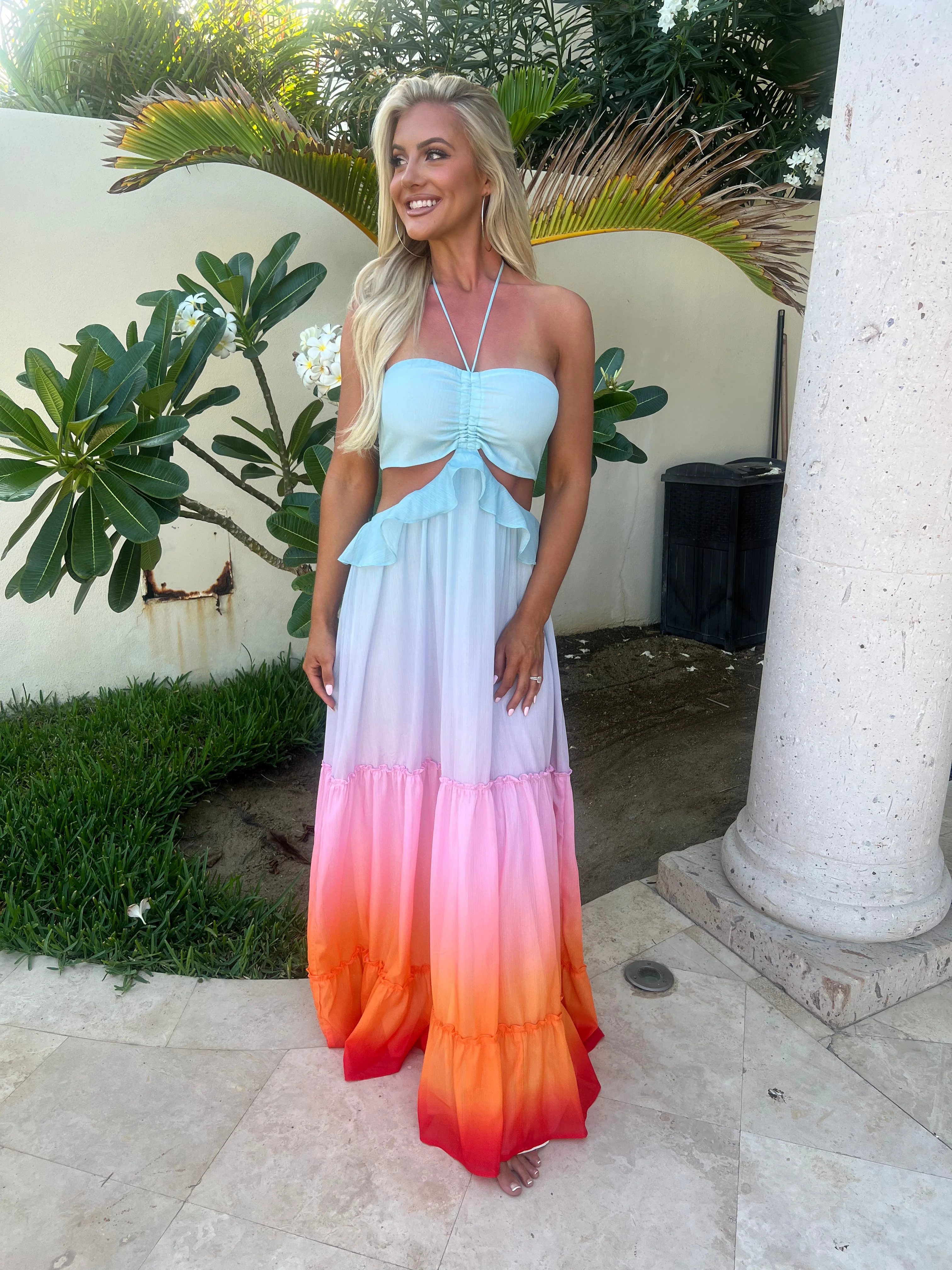 Sunset Maxi Dress