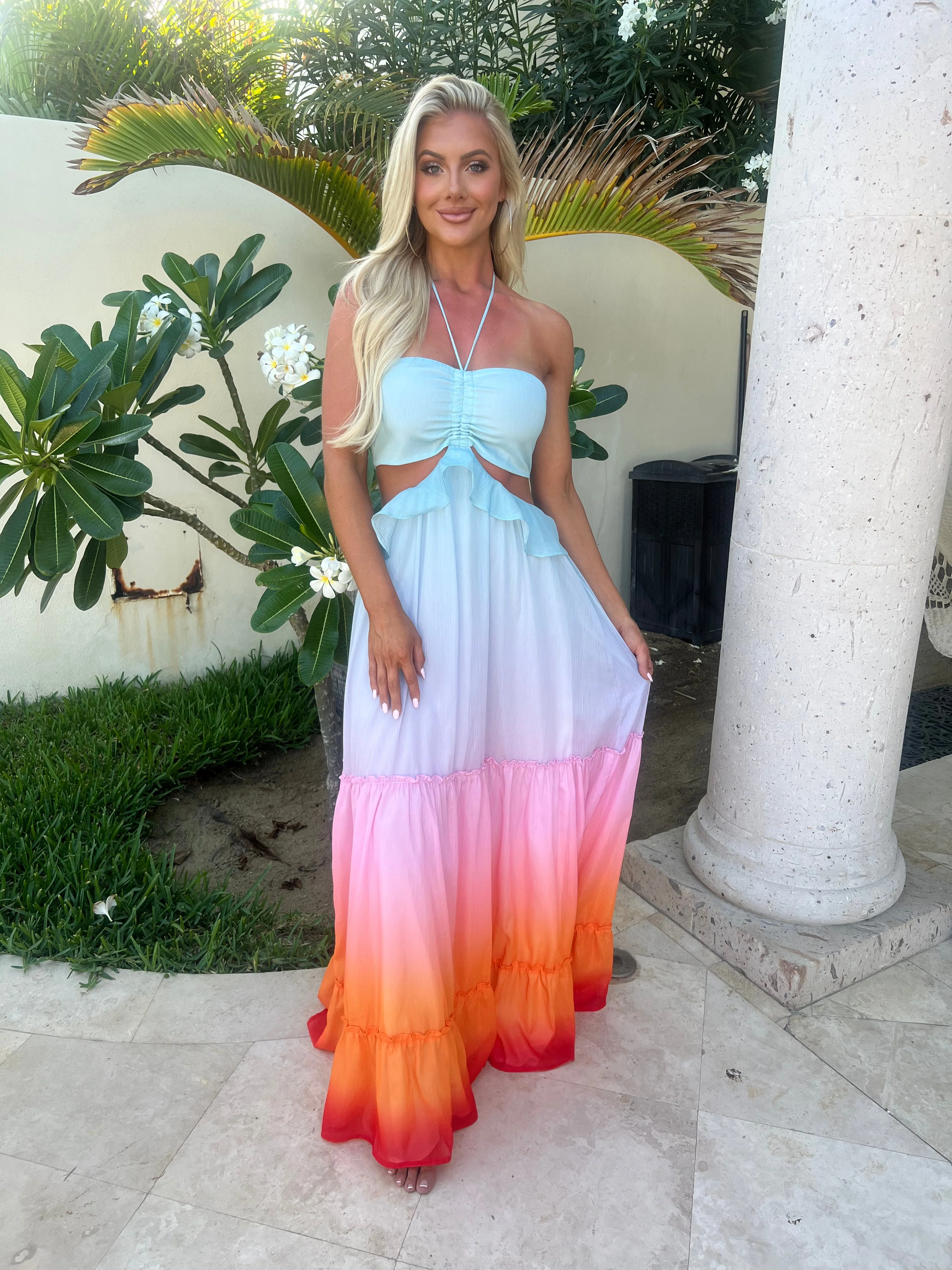 Sunset Maxi Dress