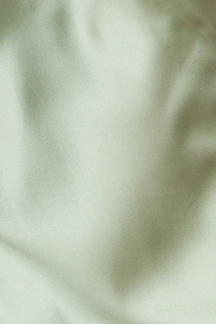 Lavish Love Satin Maxi Dress Green