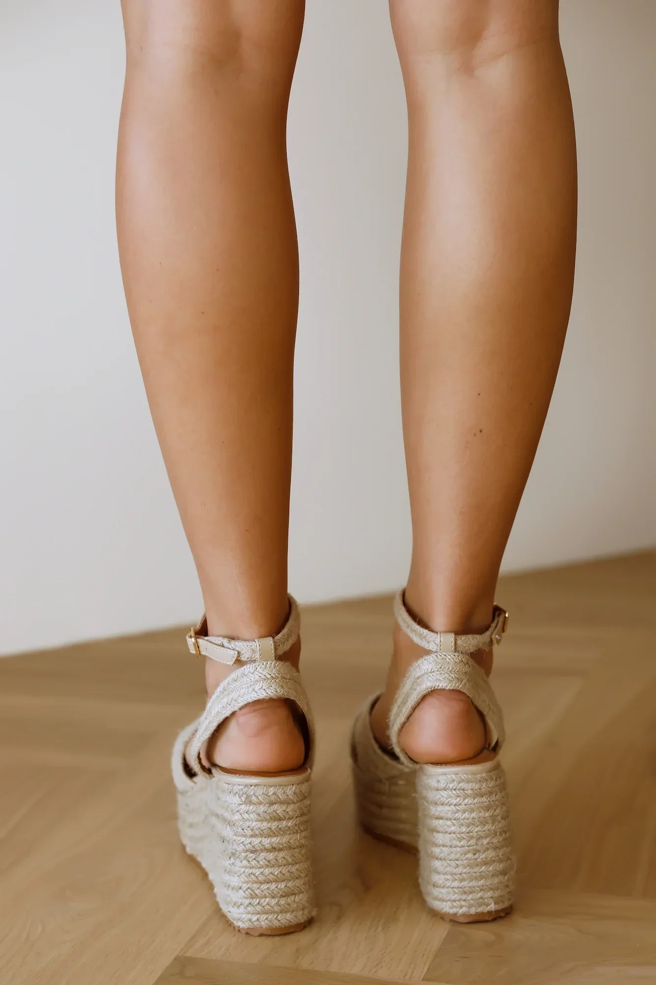 Callie Rope Wedge Natural Rope