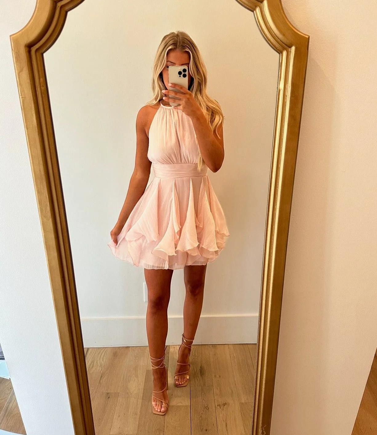 Blush Tulip Dress