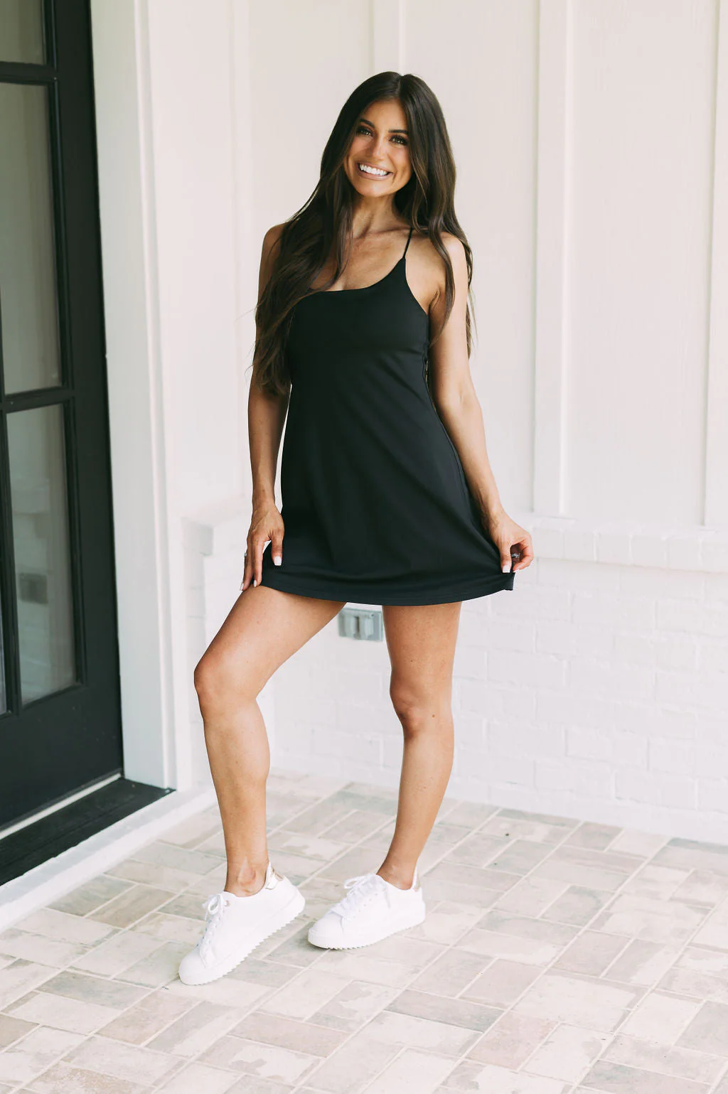 Callie Tennis Dress-Black