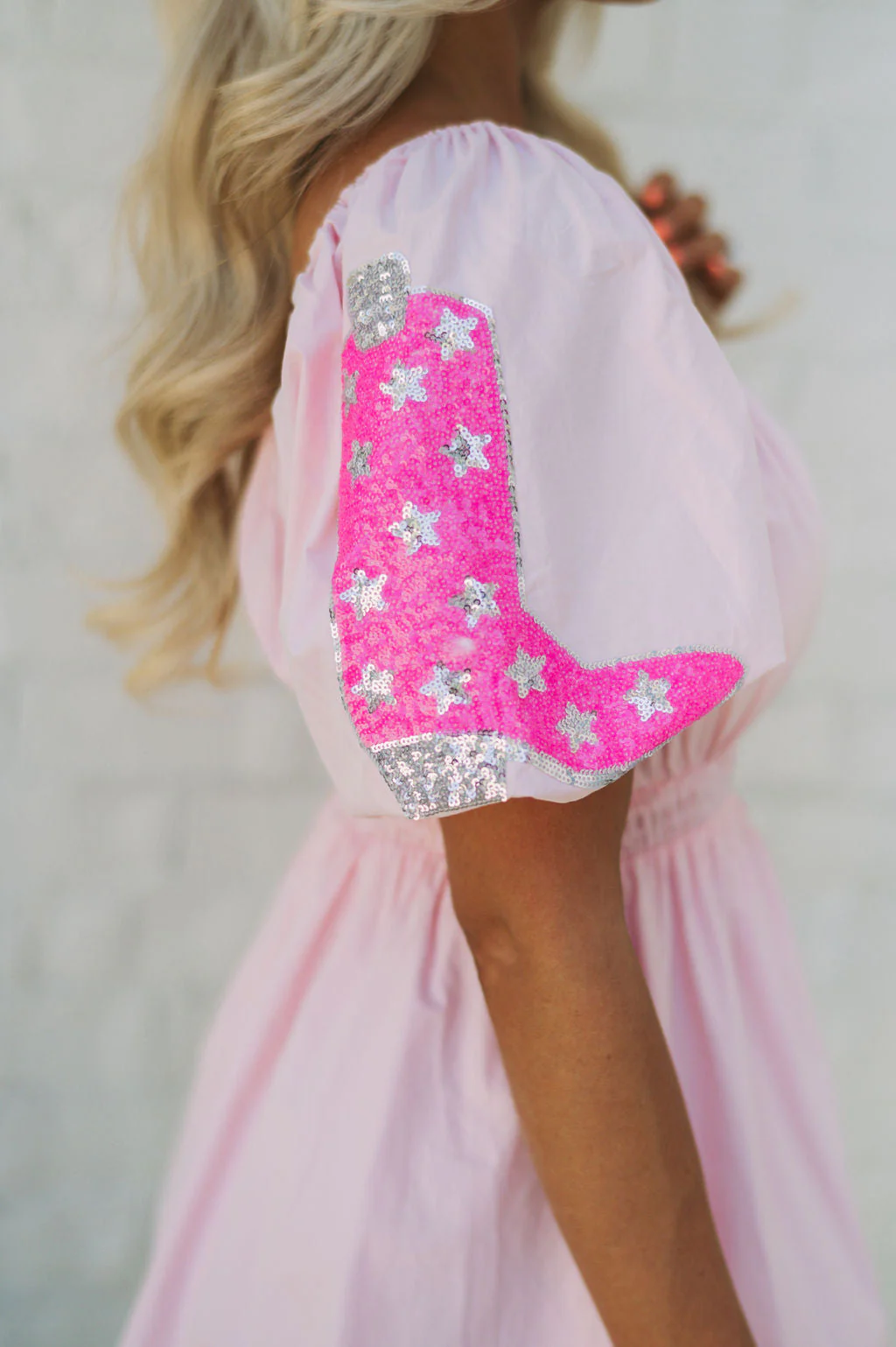 Sequin Cowgirl Accented Dress