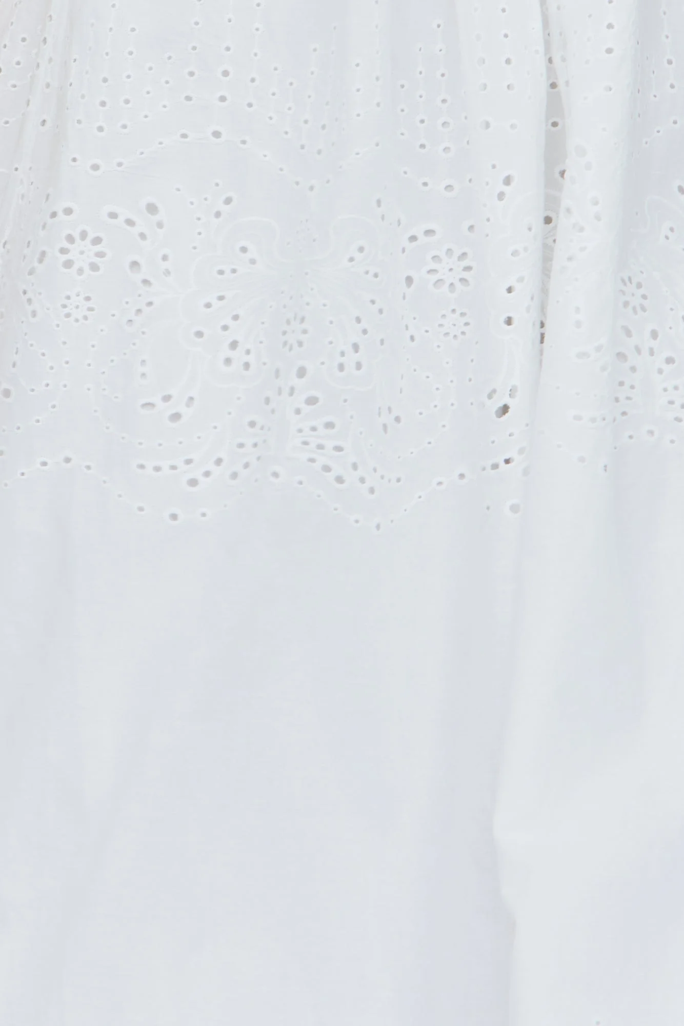 Sunny Times Midi Dress White