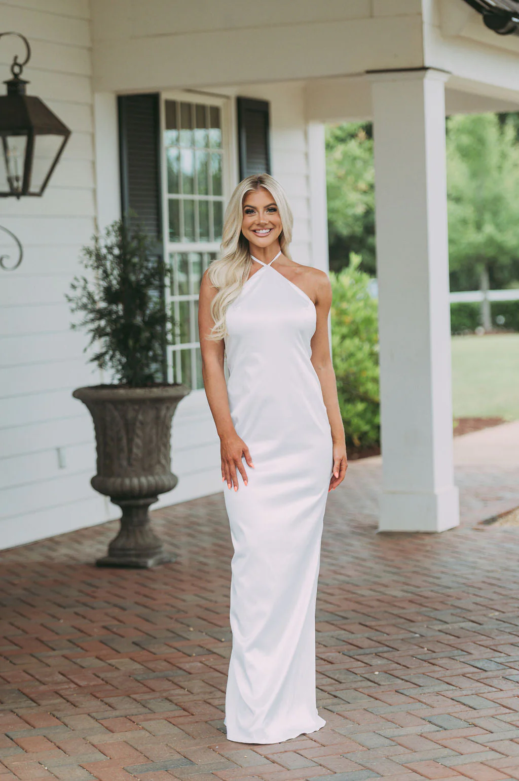 The One Maxi Gown White