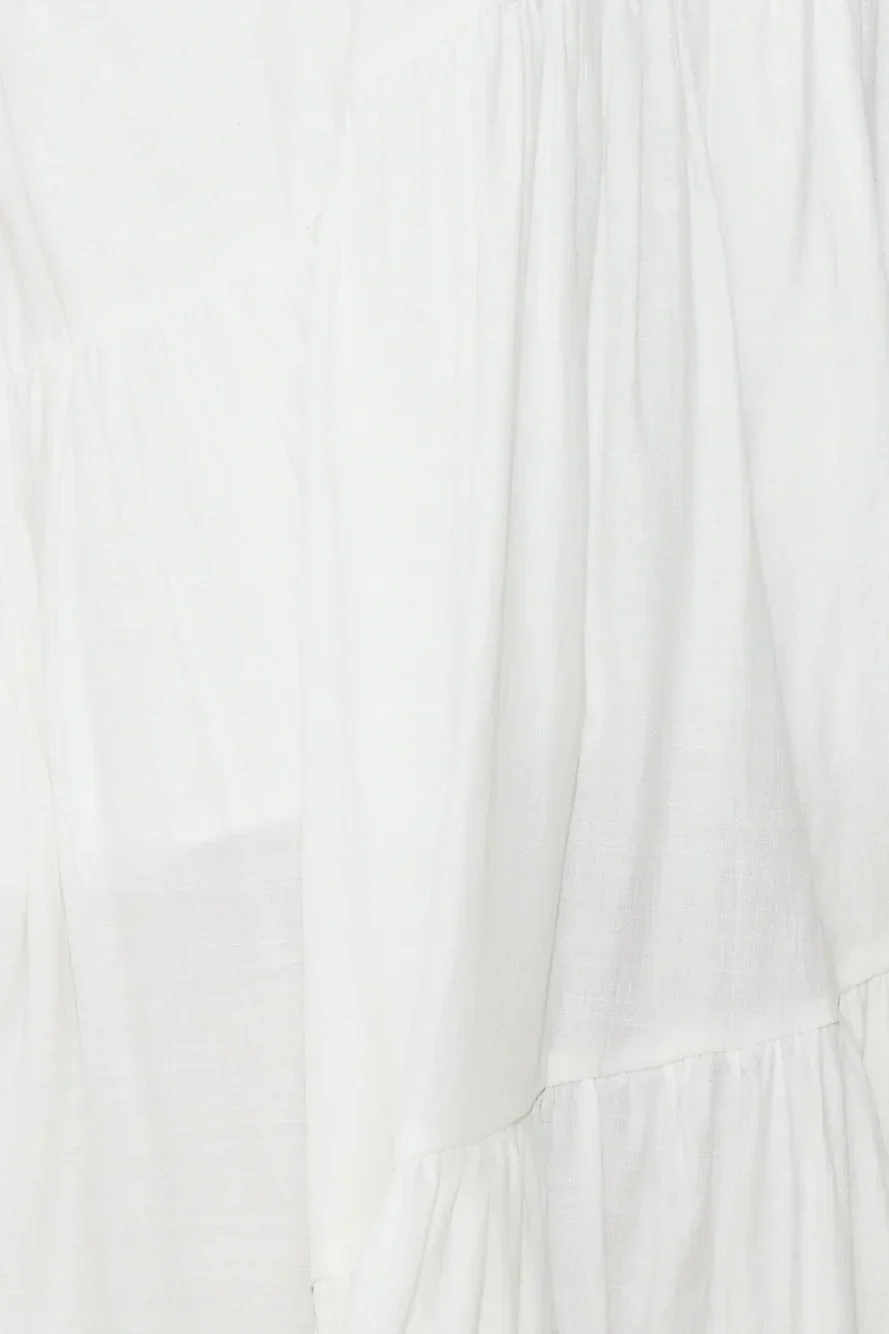 Summer Girl Maxi Dress White