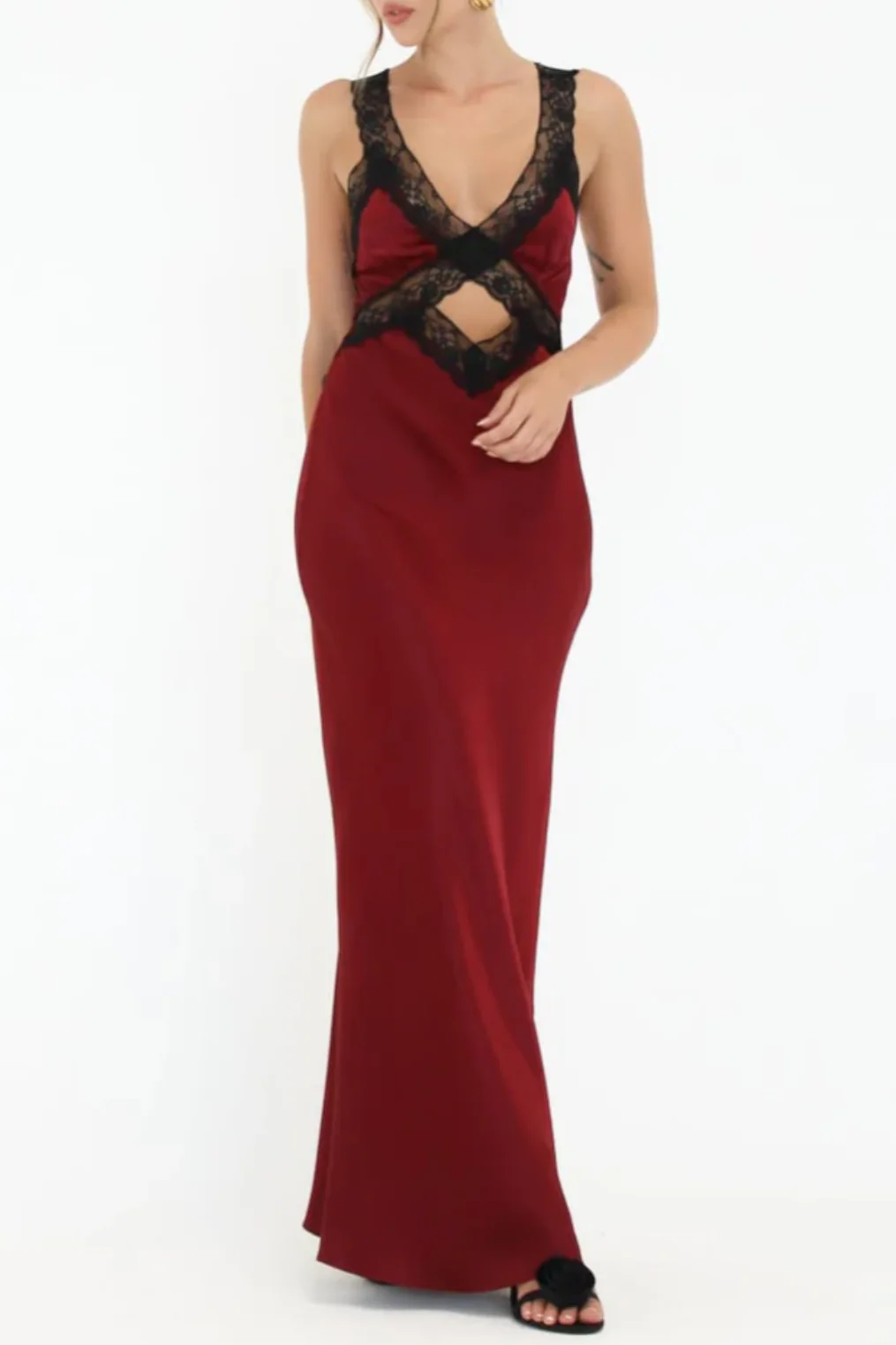 Crossroads Dress - Garnet