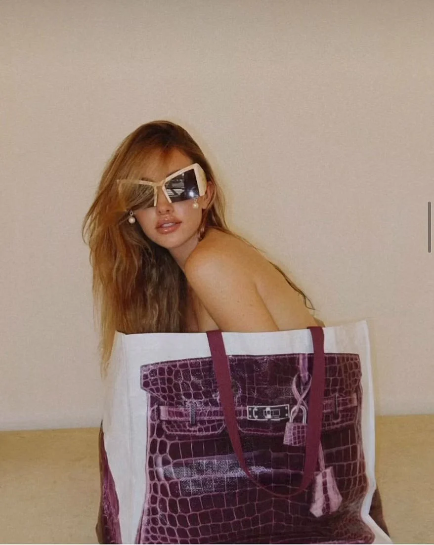 GroceryBags INS blogger parody creative grocerybags platinum bag remake the major bloggers with the fitness lelsure bag