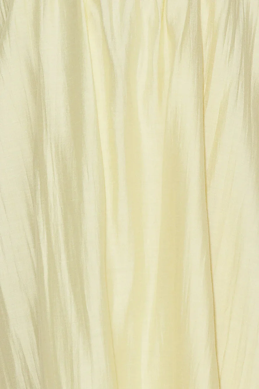 Coconut Island Maxi Dress Yellow