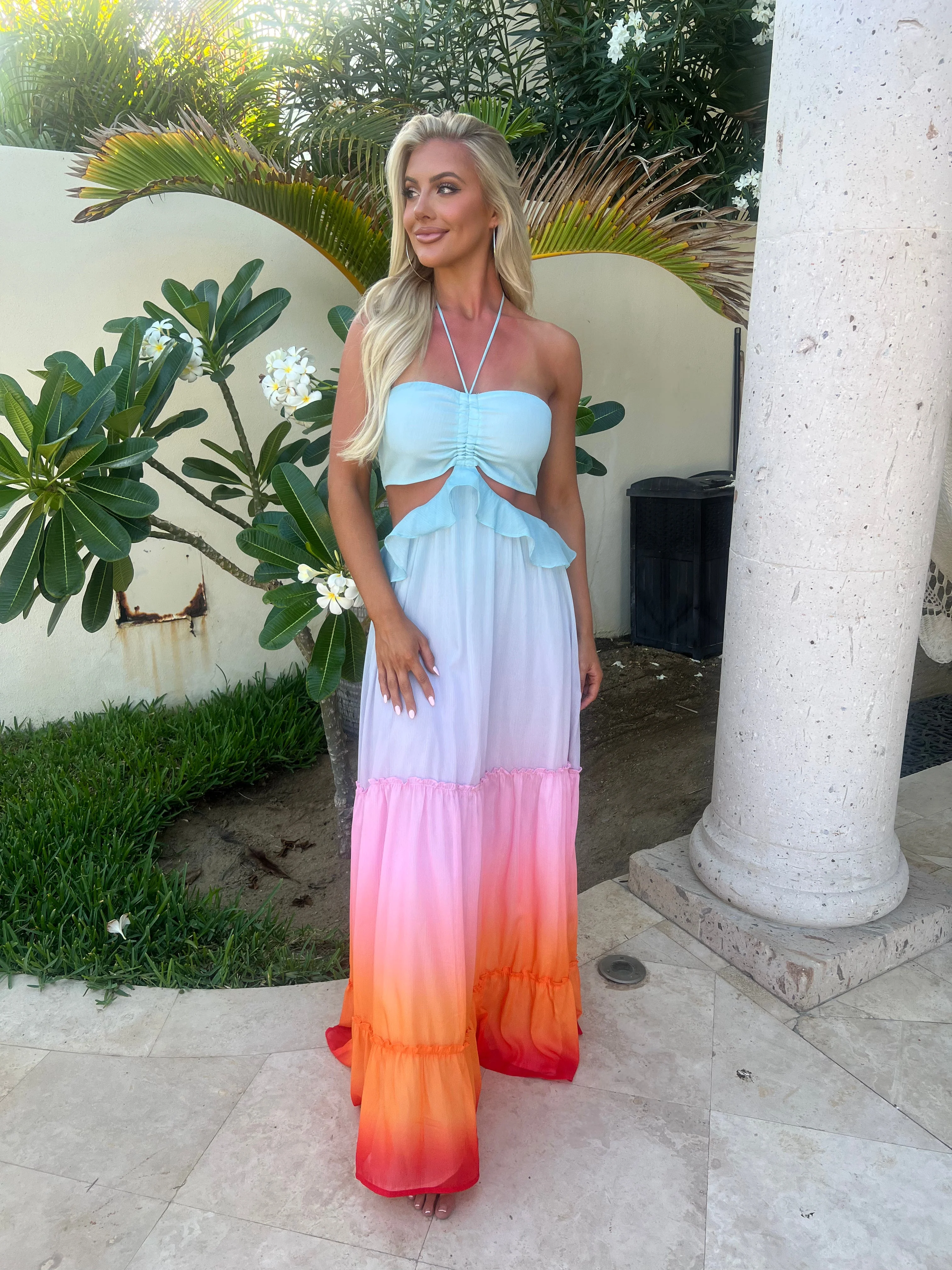 Sunset Maxi Dress