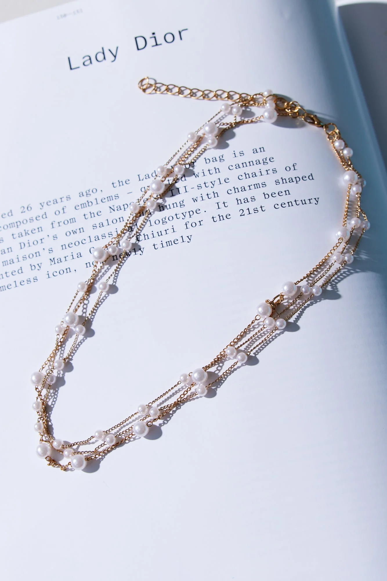 Flipping The Page Necklace