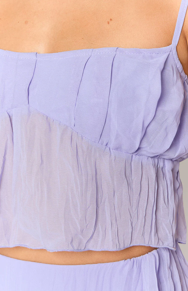 The Moment Purple Cami Top