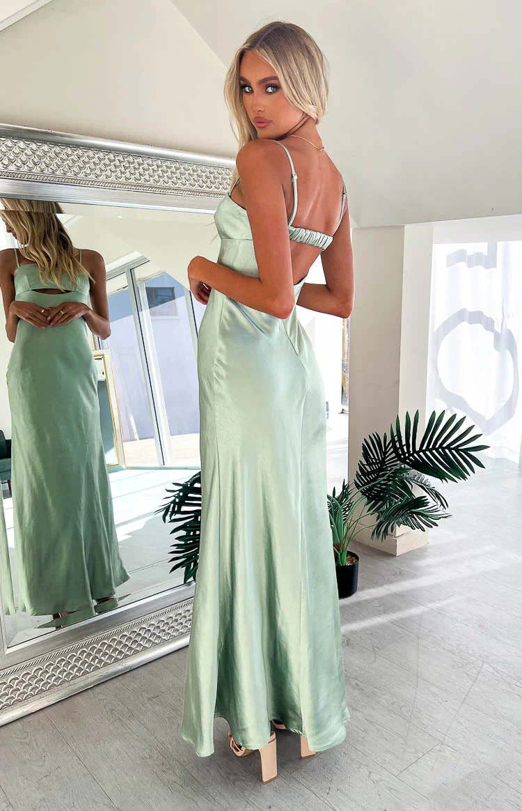 Anais Sage Maxi Dress