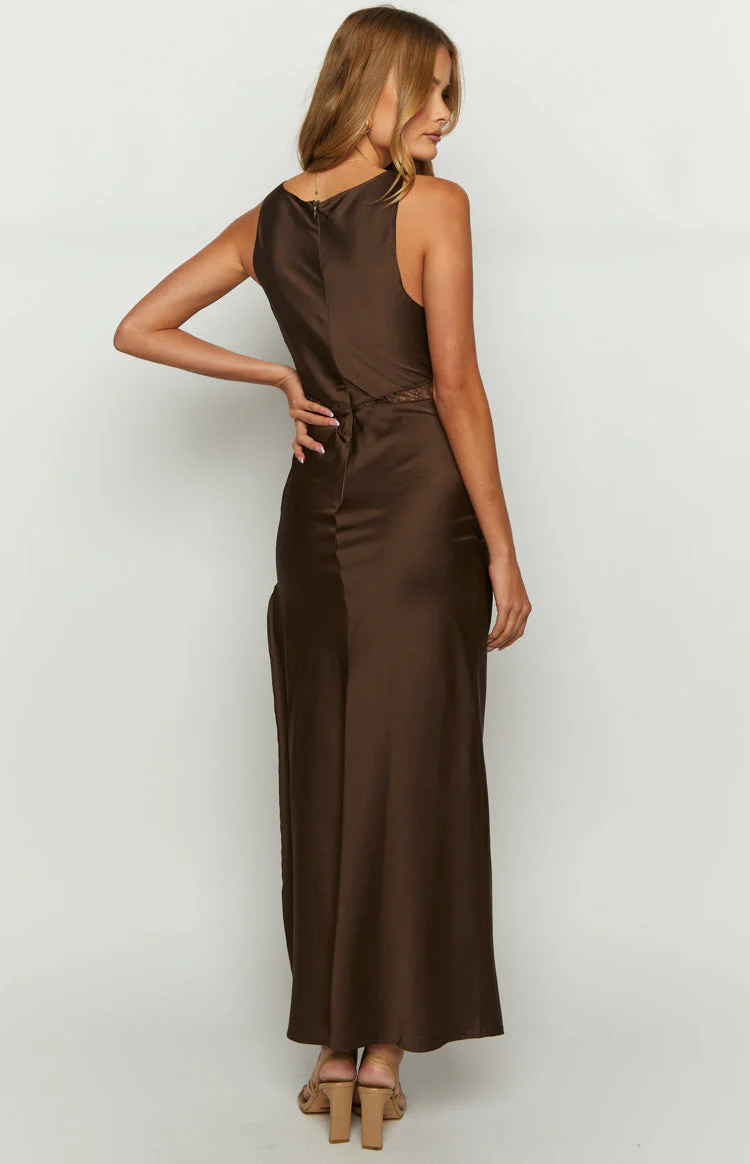 Lioness Dakota Chocolate Maxi Dress