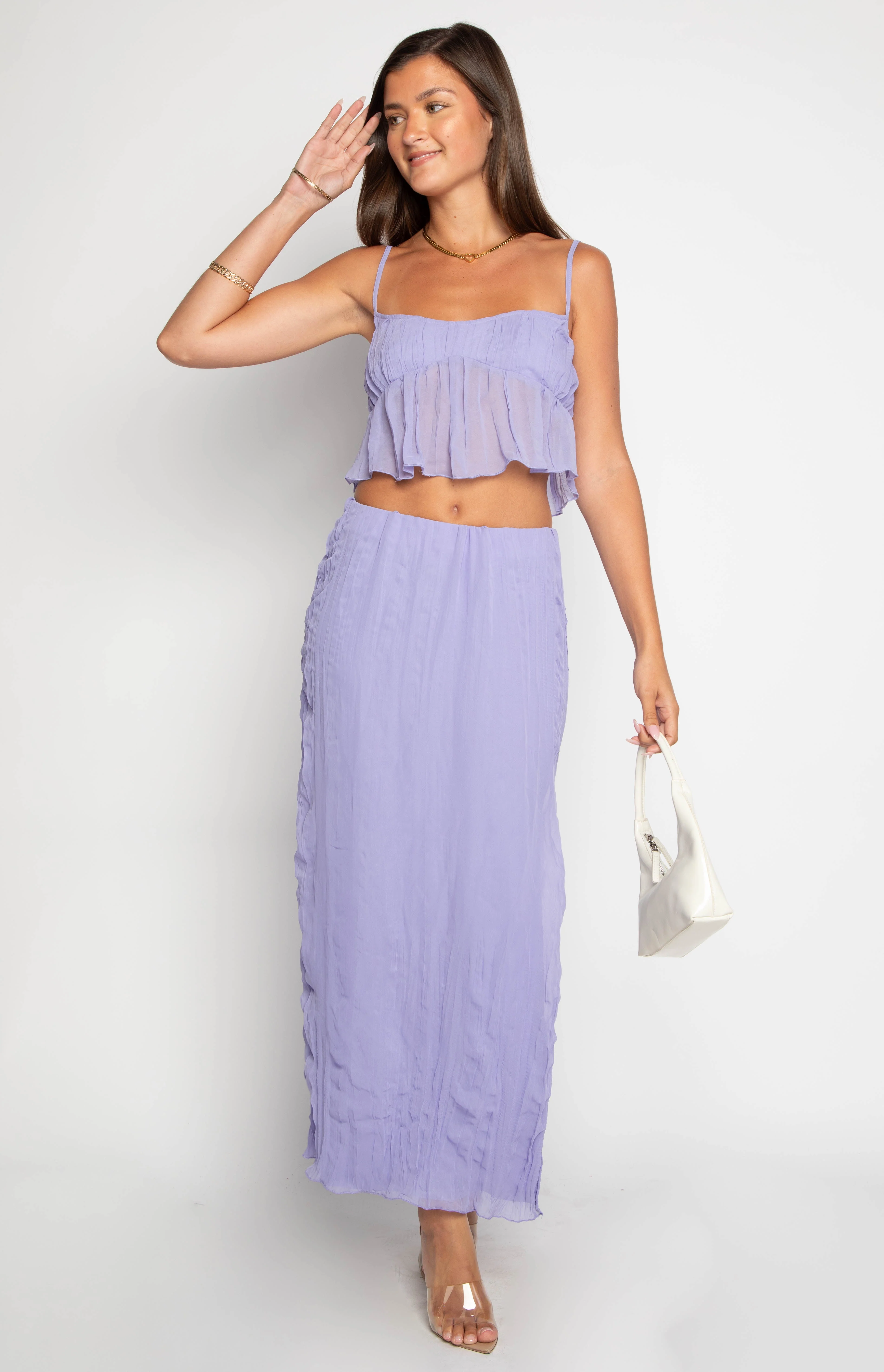 The Moment Purple Cami Top