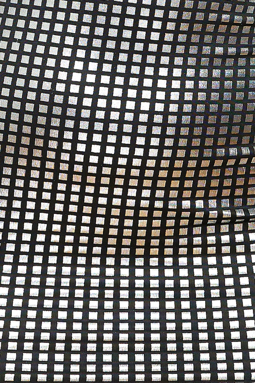 Disco Drama Mini Dress Black