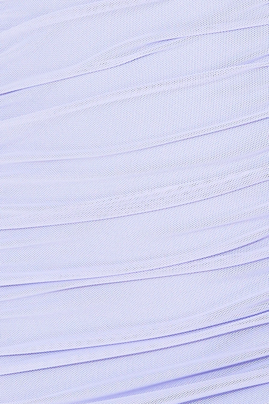 She's Into You Mesh Mini Dress Lilac