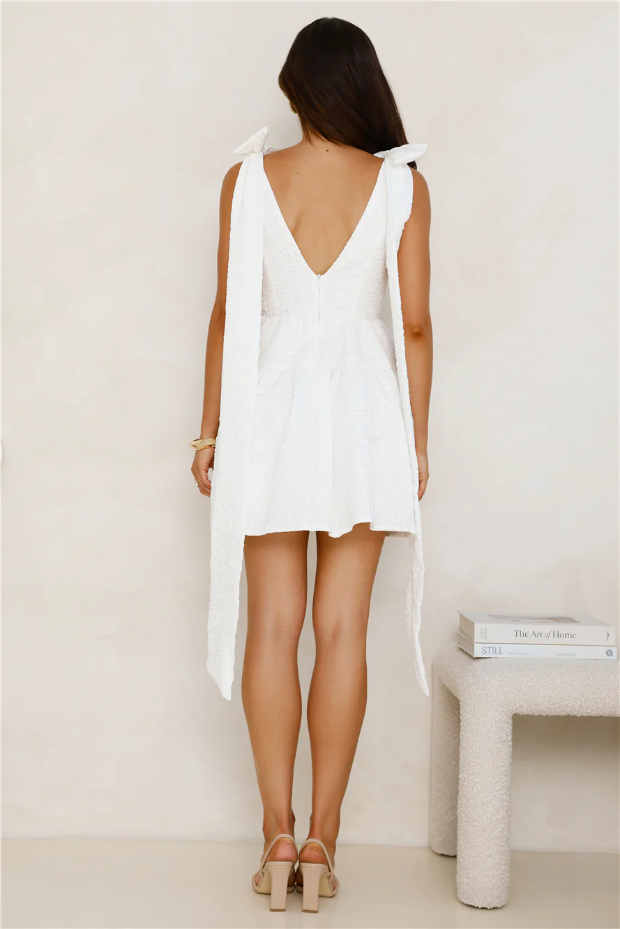 Azaria Mini Dress White