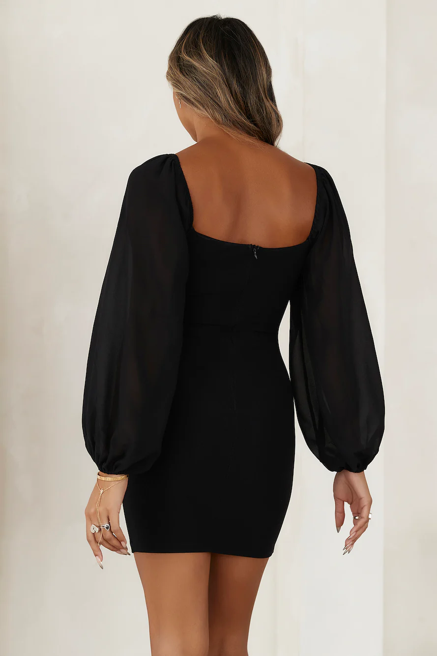 Looking Gorg Mini Dress Black