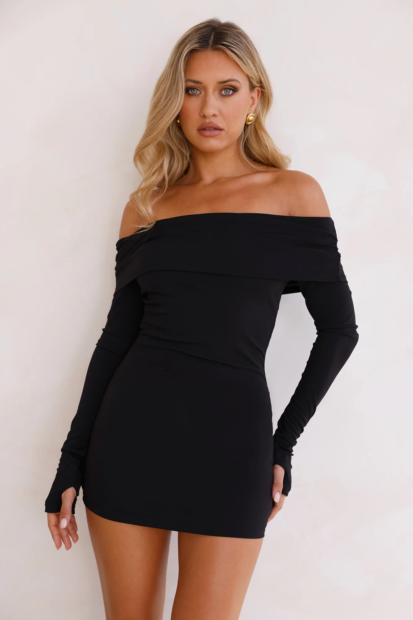 Isadora Mini Dress Onyx