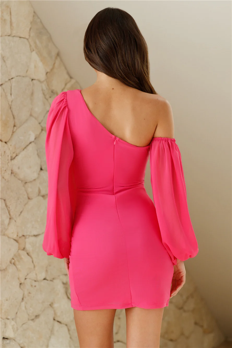 Cheers To You Mini Dress Pink