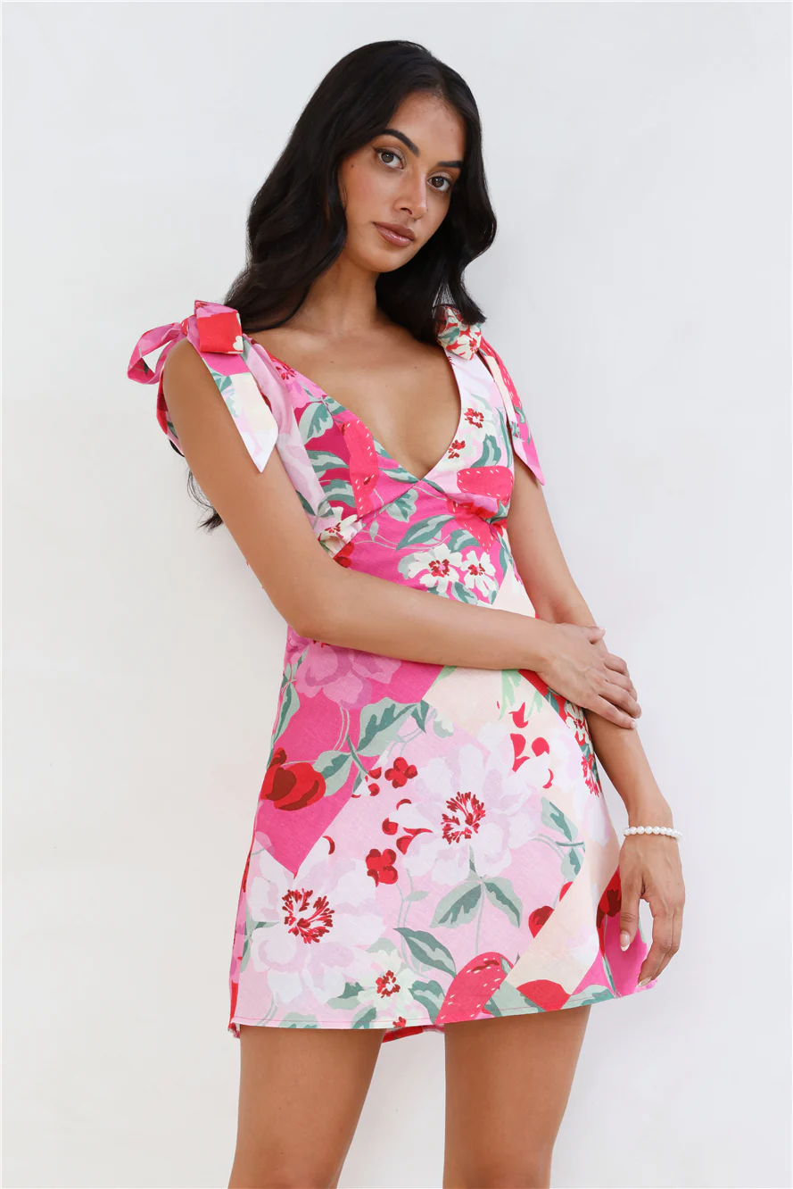 Skyline Stories Mini Dress Pink